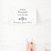 Kleine Schneeflocke unterwegs Banner (InSitu)