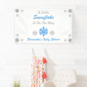 Kleine Schneeflocke unterwegs Banner (Insitu)