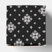 Kleine Schneeflocken und Kristalle Geschenkschachtel (Oben)