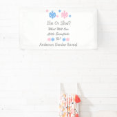 Kleine Schneeflockendarstellung Banner (InSitu)