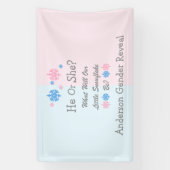 Kleine Schneeflockendarstellung Banner (Vertikal)