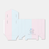 Kleine Schneeflockendarstellung Geschenkschachtel (Ungefaltet)