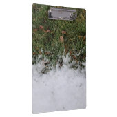 Kleine Schneeklipappe Klemmbrett (Rechts)