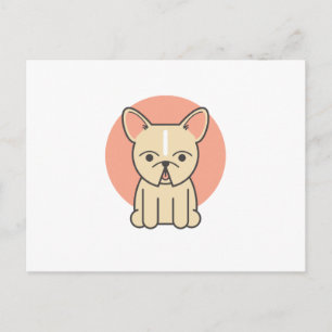 Kleine Schnorchel, Creme Postkarte