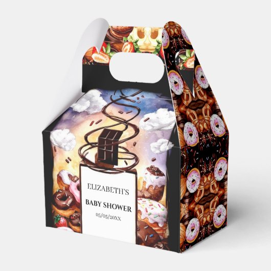 Kleine Schokoladendusche Geschenkschachtel (Vorderseite)