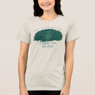 Kleine Schritte, große Abenteuer - Ein Hobbit-Lebe Tri-Blend Shirt