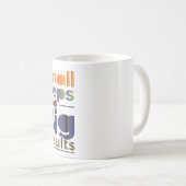 Kleine Schritte Große Ergebnisse Kaffeetasse (VorderseiteRechts)