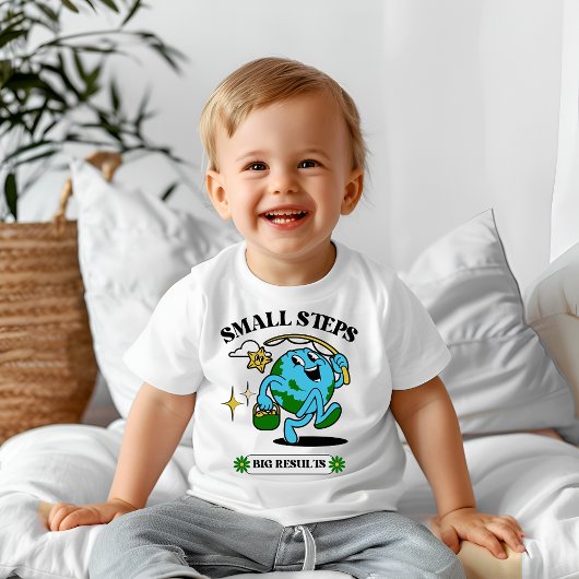 Kleine Schritte Großes Ergebnis Baby T - Shirt
