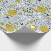 Kleine Schulabende Geschenkpapier (Ecke)