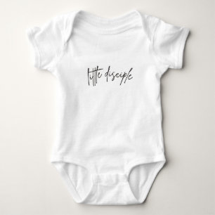 Kleine Schüler Minimalistischer Christlicher Baby Strampler