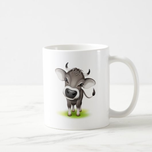 Kleine Schweizer Kuh Kaffeetasse (Rechts)