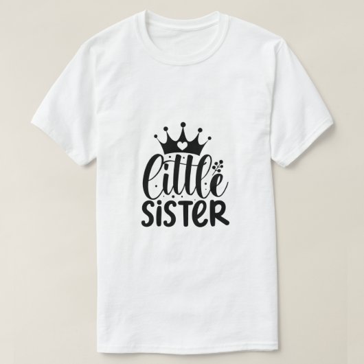 Kleine Schwester-01 T-Shirt (Design vorne)