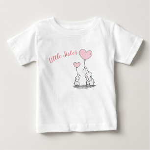 Kleine Schwester-Baby-Weste Baby T-shirt
