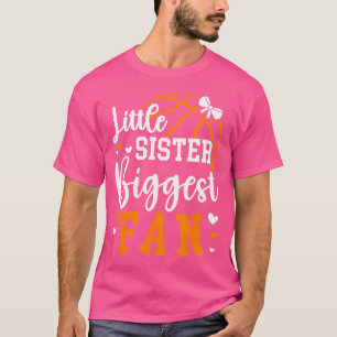 Kleine Schwester Basketball Schwester eines Basket T-Shirt