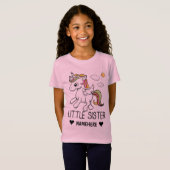 Kleine Schwester - Einhorn T-Shirt (Vorne ganz)