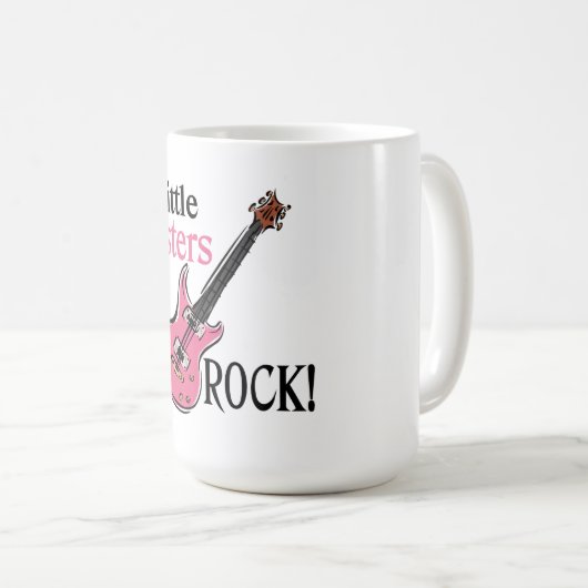 Kleine Schwester-Felsen Kaffeetasse (VorderseiteRechts)