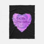 Kleine Schwester Fleecedecke (Vorderseite)