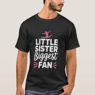 Kleine Schwester größter Fan, Turner und Turnen T-Shirt