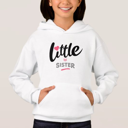 Kleine Schwester Hoodie (Vorderseite)