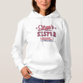 Kleine Schwester im Gange Hoodie (Vorderseite)