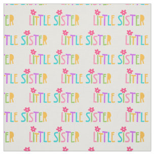 Kleine Schwester-Muster-Gewebe Stoff