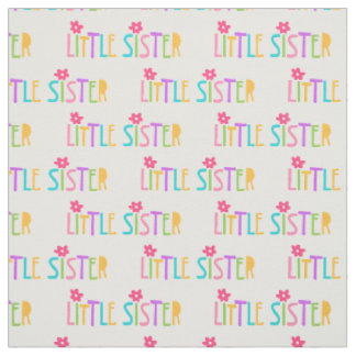 Kleine Schwester-Muster-Gewebe Stoff