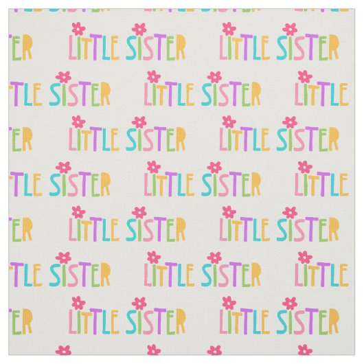 Kleine Schwester-Muster-Gewebe Stoff (Muster)