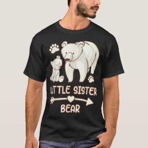 kleine Schwester Shirt, kleine Schwester Bären Shi T-Shirt