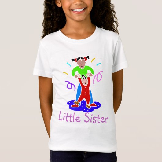 Kleine Schwester T-Shirt (Vorderseite)