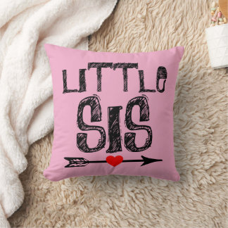 KLEINE SCHWESTER T-Shirt Kissen