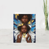 Kleine Schwestern Karte (Rückseite)