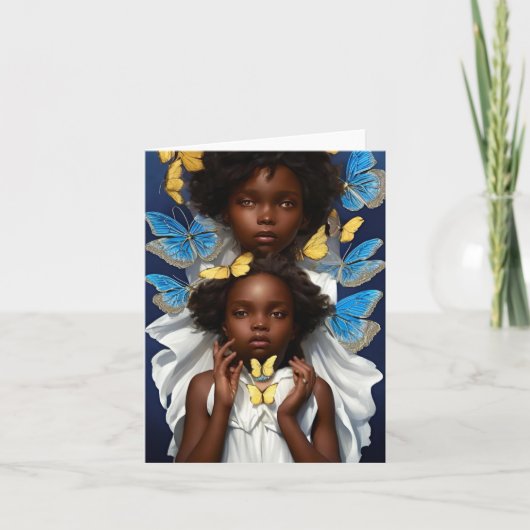 Kleine Schwestern Karte (Vorderseite)