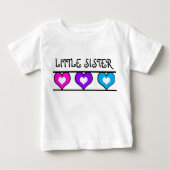 KLEINE SCHWESTERSAMMLUNG BABY T-SHIRT (Vorderseite)