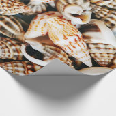 Kleine Seashells Geschenkpapier (Ecke)