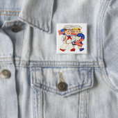 Kleine Segler Zwillinge 2. Geburtstag Button (Beispiel)