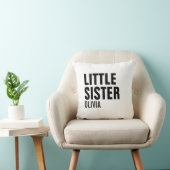 Kleine Sister Custom Throw Kissen (Stuhl )