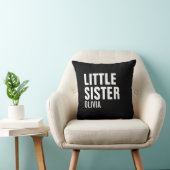 Kleine Sister Custom Throw Kissen (Stuhl )