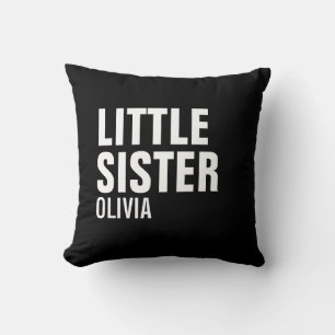 Kleine Sister Custom Throw Kissen