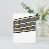 Kleine Skateboard Postkarte (Stehend Vorderseite)