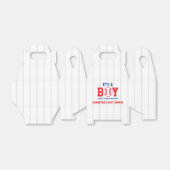 Kleine Slugger Baseball Babydusche Geschenkschachtel (Ungefaltet)