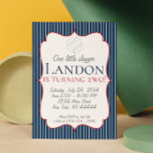 Kleine Slugger Baseball-Party Einladung