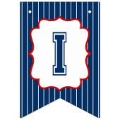 Kleine Slugger-Baseball-Party-Flaggen-Flagge Wimpelkette (Dritte Fahne)