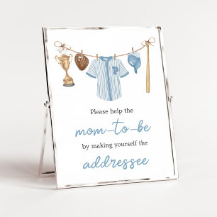 Kleine Slugger-Baseball-Umschlagstation Poster