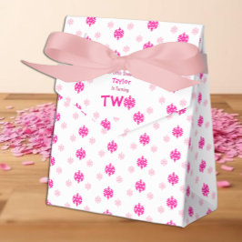 Kleine Snowflake 2. Geburtstag Geschenkschachtel