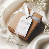 Kleine Snowflake Winter Baby Dusche Geschenkanhänger