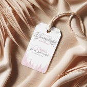 Kleine Snowflake Winter Baby Dusche Geschenkanhänger