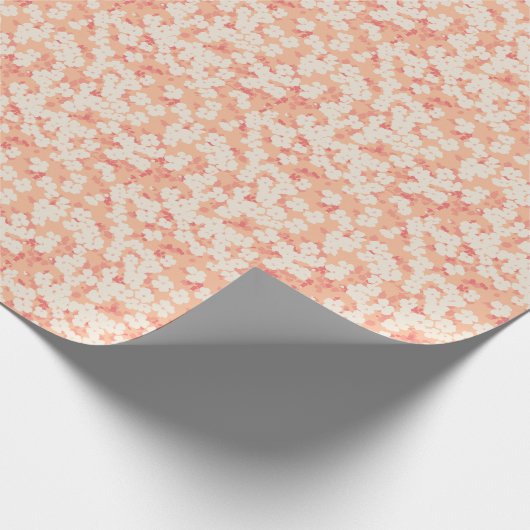 Kleine Sommerblumen Geschenkpapier (Ecke)