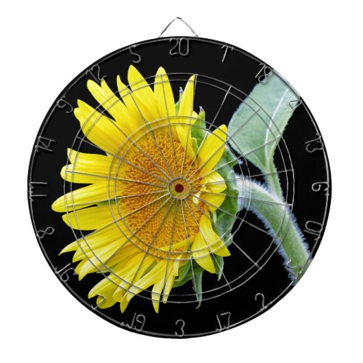 Kleine Sonnenblume Dartscheibe (vorne)