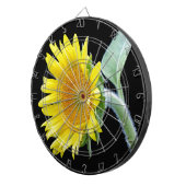 Kleine Sonnenblume Dartscheibe (Vorderseite rechts)