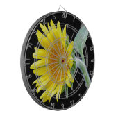 Kleine Sonnenblume Dartscheibe (Vorderseite Links)